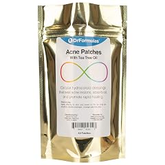 DrFormulas Pimple Patch with Tea Tree and Oil Absorbent Acne Spot Treatment Dermatrope Clear Hydrocolloid Dressing to Help