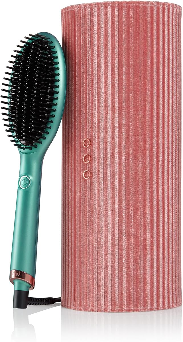 ghd Smoothing Hot Brush Gift Set in Alluring Jade