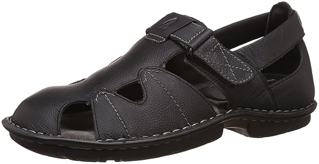 Men's Decent Oily Leather Athletic & Outdoor Sandals