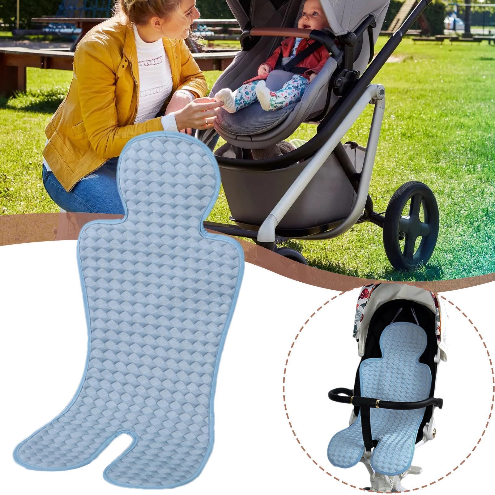 Almohadilla de enfriamiento para asiento de automóvil para bebés, Enfriador de asiento de automóvil para niños - Cojín de hielo para silla Hot Days | Almohadilla de enfriamiento para cochecito de bebé