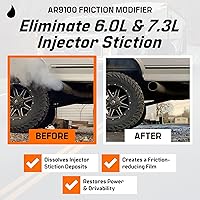 Vista 3 de Archoil Aditivo de aceite AR9100 (16 onzas) para todos los vehículos, arranque en frío Powerstroke, elimina problemas de inyector