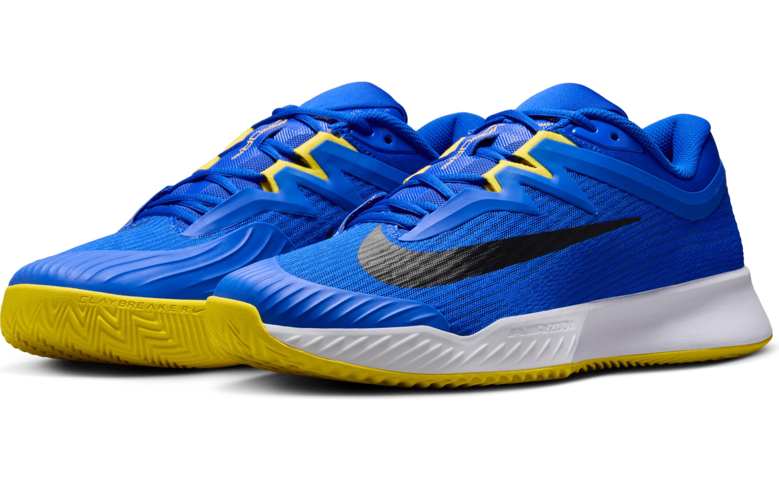 Nike Vapor PRO 3 Clay Court Tennisschuh für Herren, Scarpe da Tennis Uomo, Racer Blue Bianco Lightning Nero, 43 EU