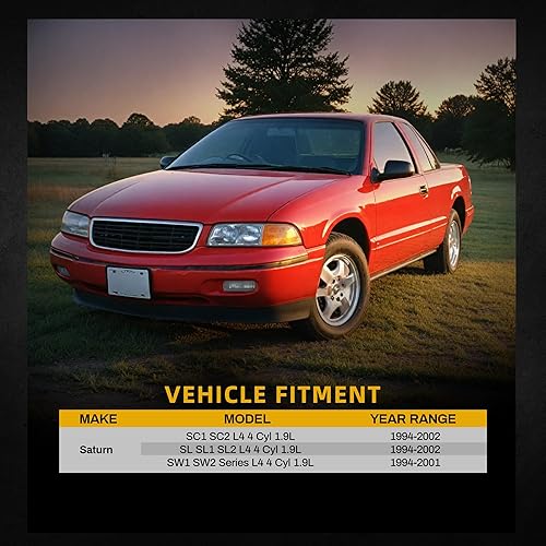 Miniatura 2 de DWVO Radiador completo compatible con Saturn SC1 SC2 1994-2002, para Saturn SL SL1 SL2 1994-2002, para Saturn SW1 SW2 Series 1.9L L4 4Cyl DWRD1020