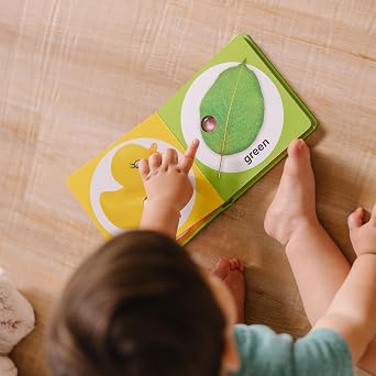 Melissa & Doug Poke-a-Dot First Colors, Interactive Popping Board Book | Features Satisfying Clicks & Pops, Encourages Language Development, Builds Fine Motor Skills, Sensory Toy Gift Ages 1+
