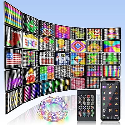 Rideau De Lumières LED Intelligentes – RVB Wifi – Guirlande De Noël – Sans Marque