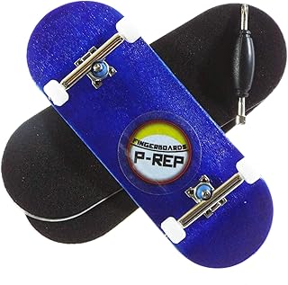 P-REP Blue - Solid Performance Complete Wooden Fingerboard (Chromite, 34mm x 97mm)