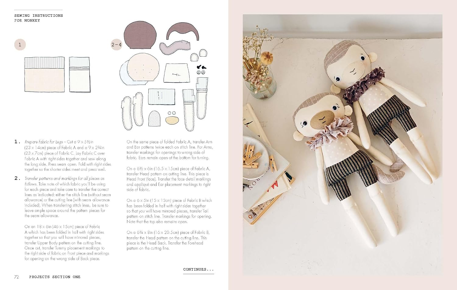 Make Your Own Animal Friends: 10 Cute Cloth Dolls to Sew, Dress Up and Personalize