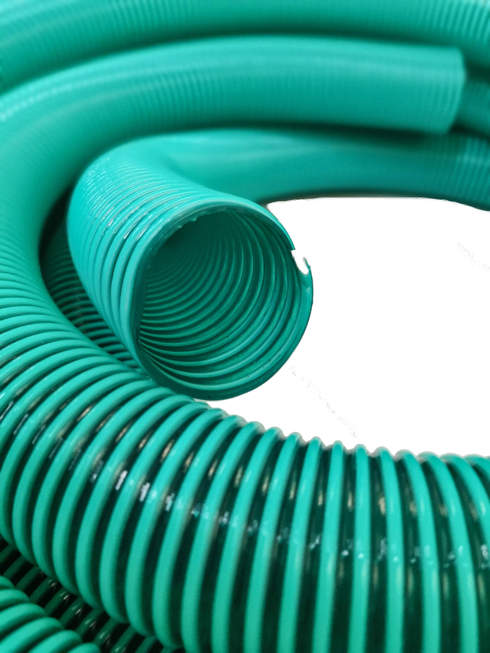 Tuyau Spiralé PVC Transparent 25 Mm Intérieur - Longueur 10 M - Aspiration Et Refoulement, Pour Piscine, étang, Alimentaire