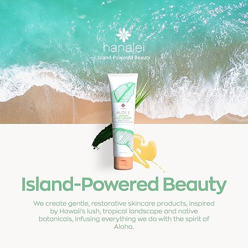 Miniatura 8 de Hanalei Gel limpiador facial Aloe E – Jabón facial de aloe vera para piel sensible, grasa y seca – suave, sin aceite, hidratante con vitamina E –