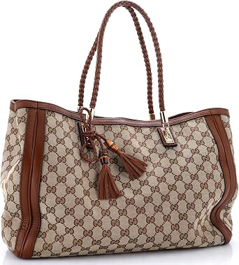 Pre-Loved Bella Tote Medium, Brown