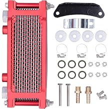 Motorcycle Radiator - Universal Engine Oil Cooler Kit for Motorcycle, Dirt Bike, and ATV
