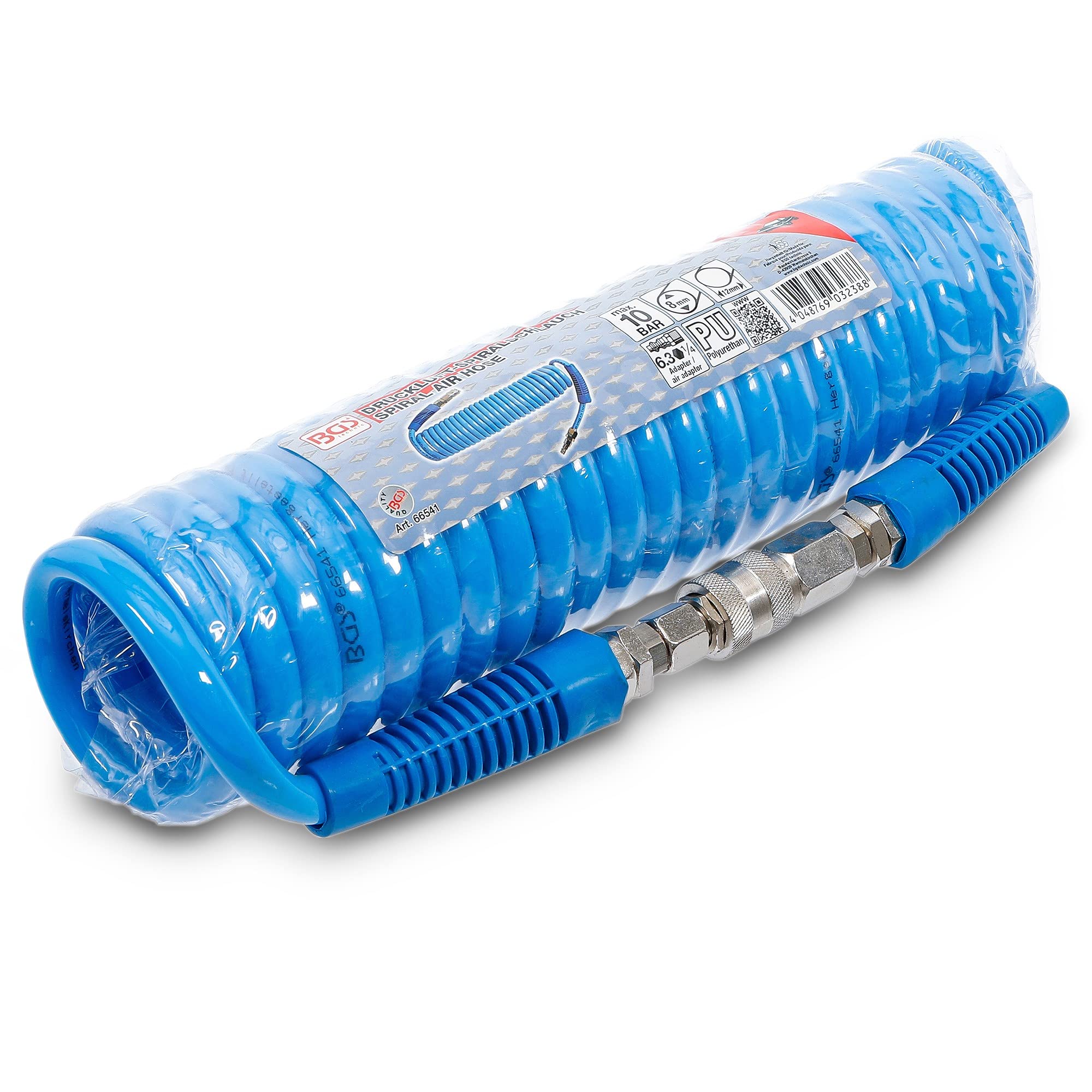 Set di Pistole ad Aria compressa 3 pz. + Tubo a Spirale per Aria