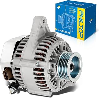 PHILTOP 13558N New Alternator 80A Compatible with 1995-1999 Toyota Avalon