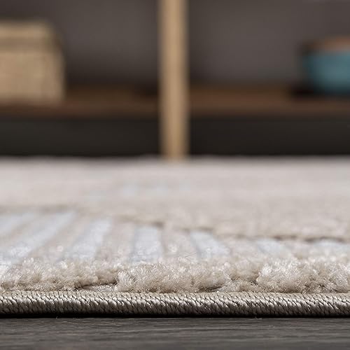 Miniatura 6 de JONATHAN Y SBH106B-4 Jazz de pelo alto y bajo Art Deco geométrico para interiores y exteriores, bohemio, casual, contemporáneo, fácil limpieza,