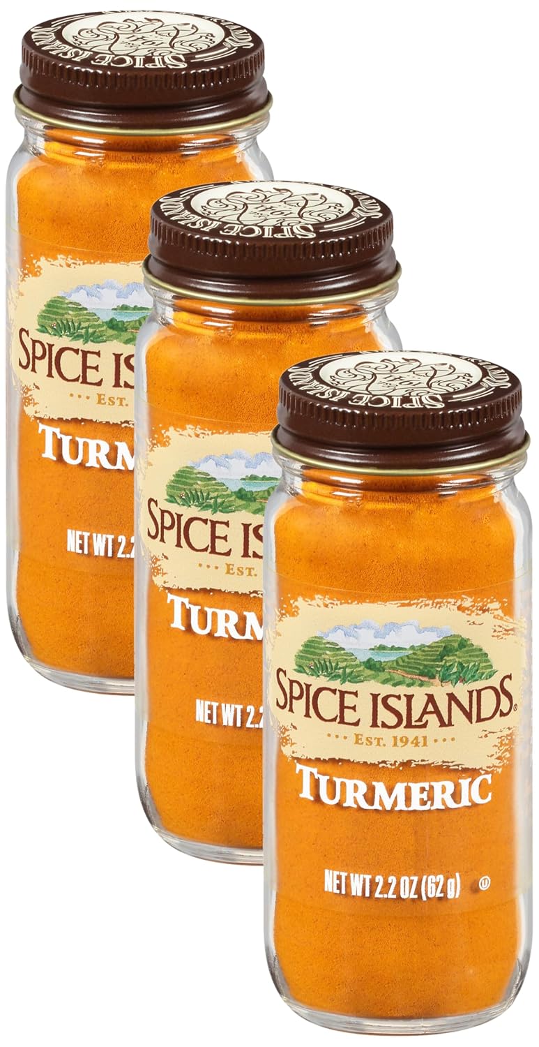 Spice Islands Turmeric, 2.2 Oz (Pack of 3)