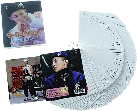Amazon Bigbang ビッグバン G Dragon ジードラゴン 韓国語 単語 カード 63枚入 ケース付 アイドル 芸能人グッズ 通販 Amazon Bigbang ビッグバン G Dragon ジードラゴン 韓国語 単語 カード 63枚入 ケース付 アイドル 芸能人グッズ 通販