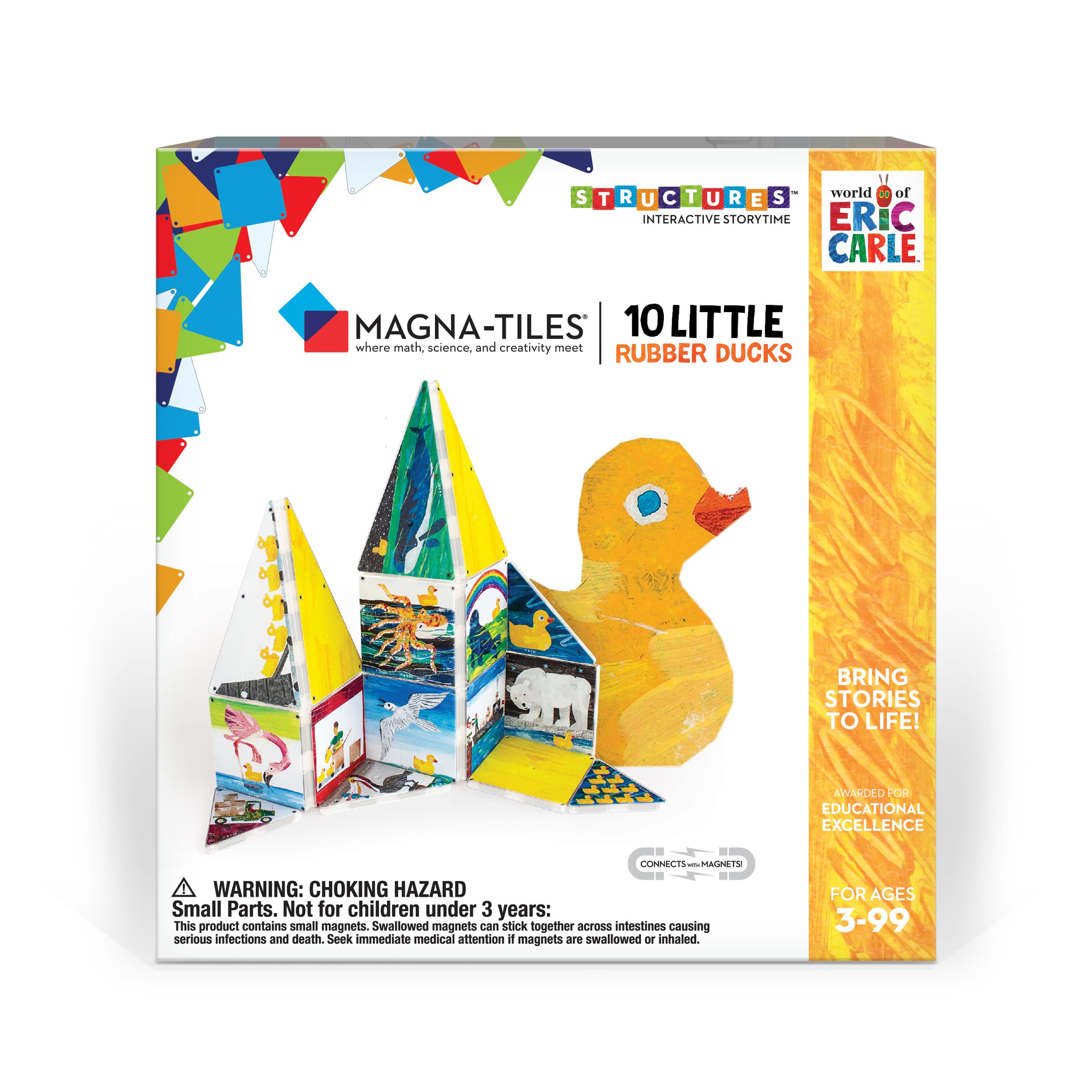 Magna-Tiles Magna-Tiles® By Eric Carle | 10 Little Rubber Ducks