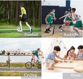 Kids Football Kits Boys Soccer Jersey Sets Sports Running Gym Shorts and T-Shirt Sets for Children 5-13 Years