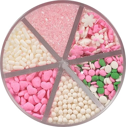 Miniatura 2 de Betty Crocker 6-Cell Sprinkles Pretty in Pink, 6.7 onzas (paquete de 1)