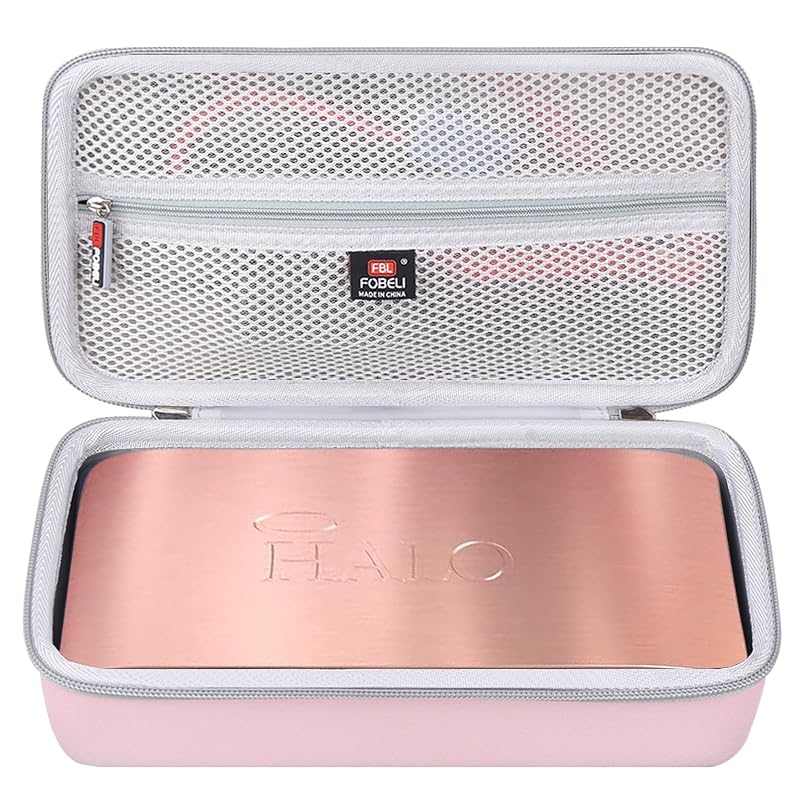 Capa rígida de proteção para auxiliar de partida HALO Bolt Air 58830, Air+, 57720 e ACDC Max 55500mWh FBLFOBELI rosa