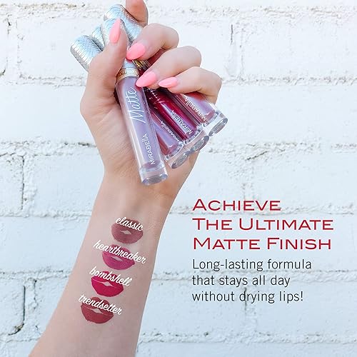 Miniatura 10 de Mirabella Luxe Advanced Formula - Brillo de labios hidratante de larga duración con un acabado brillante, antiadherente y brillante que hidrata con