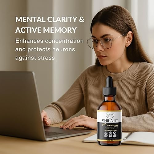 Miniatura 3 de Biomix Gotas naturales veganas Shilajit  60 porciones