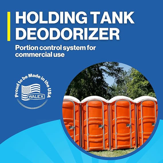 Walex PPSGBG Porta-Pak Commercial Holding Tank Deodorizer Drop-Ins, Sunglow Scent (Pack of 50)