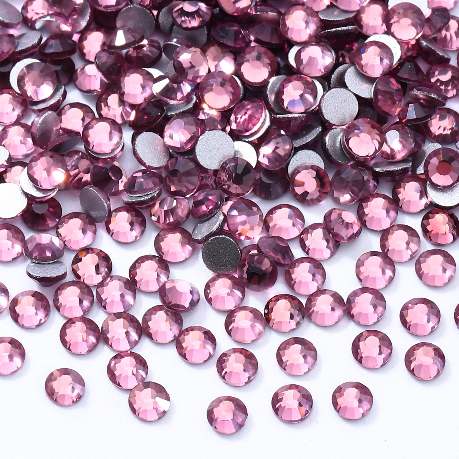 2880PCS Light Amethyst SS8 Flatback Rhinestones(2.3-2.5mm)