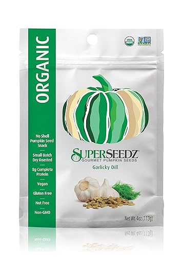 Miniatura 9 de SuperSeedz Semillas de calabaza gourmet, canela y azúcar, 5 onzas (paquete de 6)