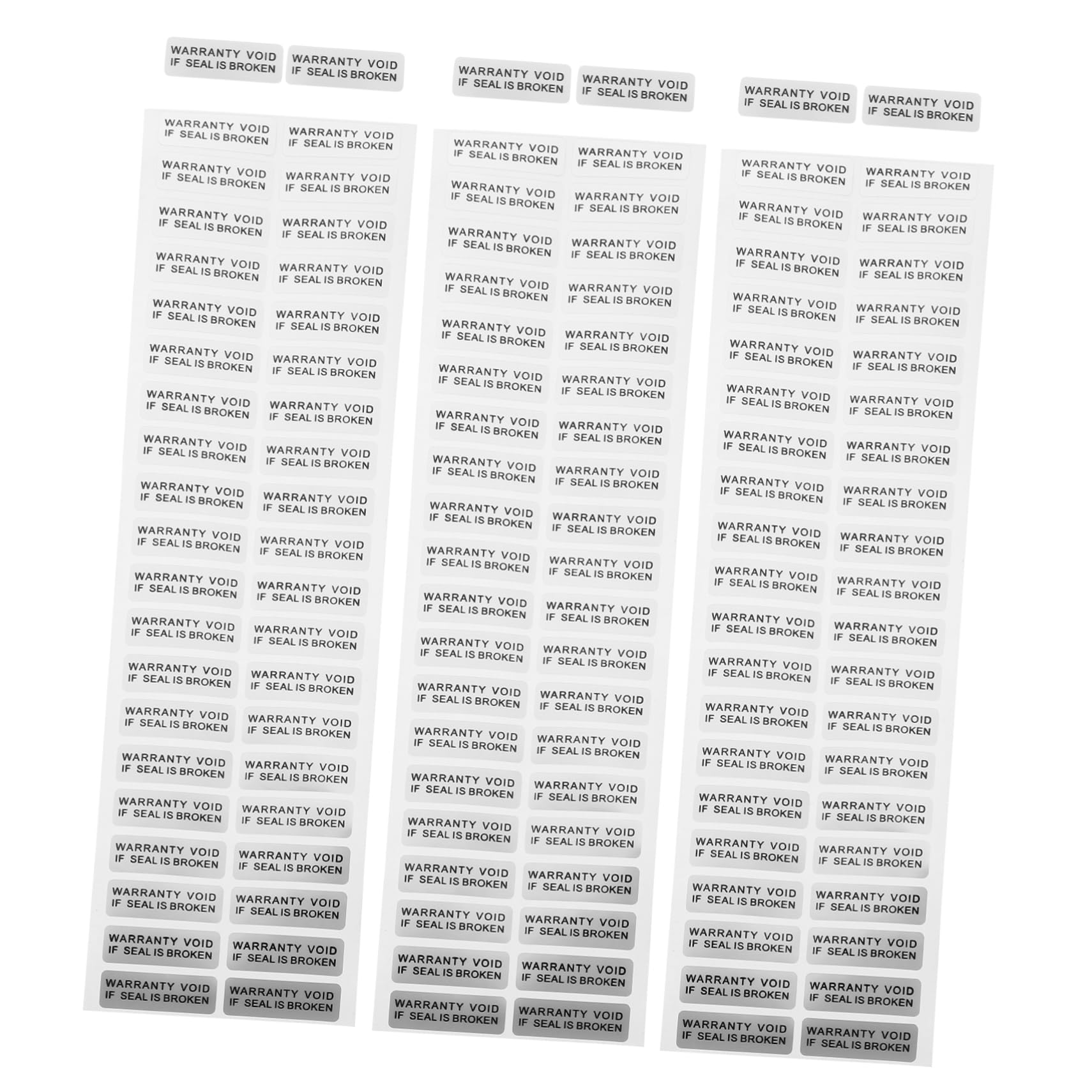 NUOBESTY 5 Set Di Etichette Adesive Convenienti Per Elettronica E Articoli Per La Casa 400 Pezzi * 5