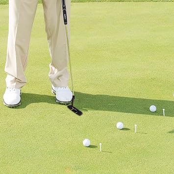 Kofull Golf Putter Men's Golf Blade Putter for Men 1 Piece Black