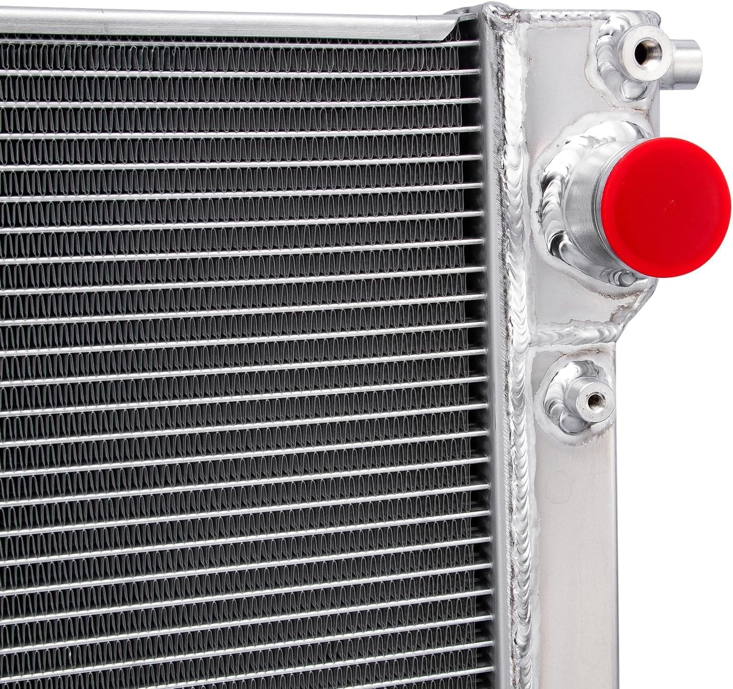 2 Row Core Aluminum Radiator for 1995-1997 1996 9596 Ford F250 F350 F59 Powerstroke 7.3L V8 Diesel 95 96 97 All Aluminum Radiador Radiators for Ford Radiator