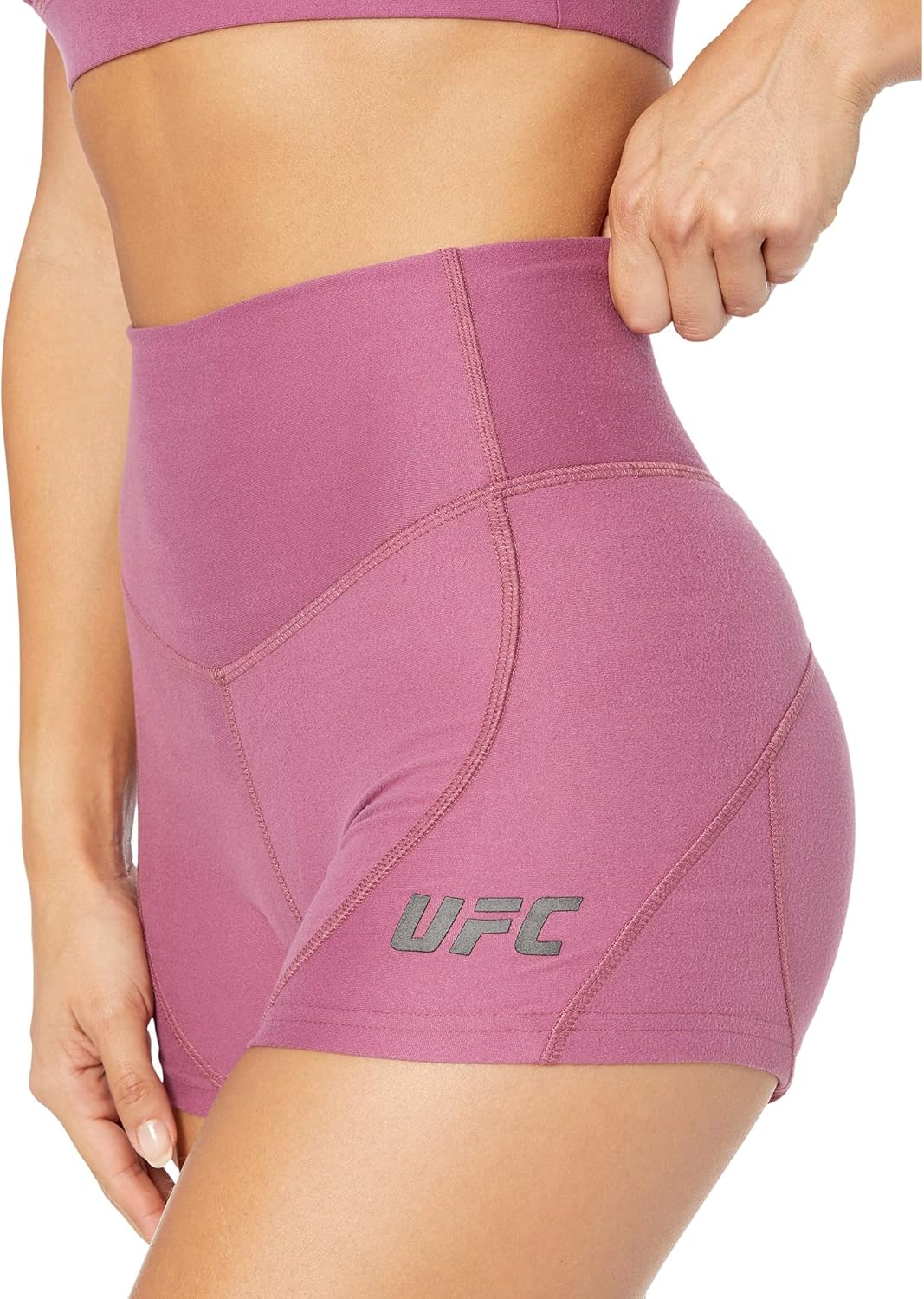 UFC 3" Extreme Workout Shorts for Women – High Waistline – 4-Way Stretchability – Blended Polyester