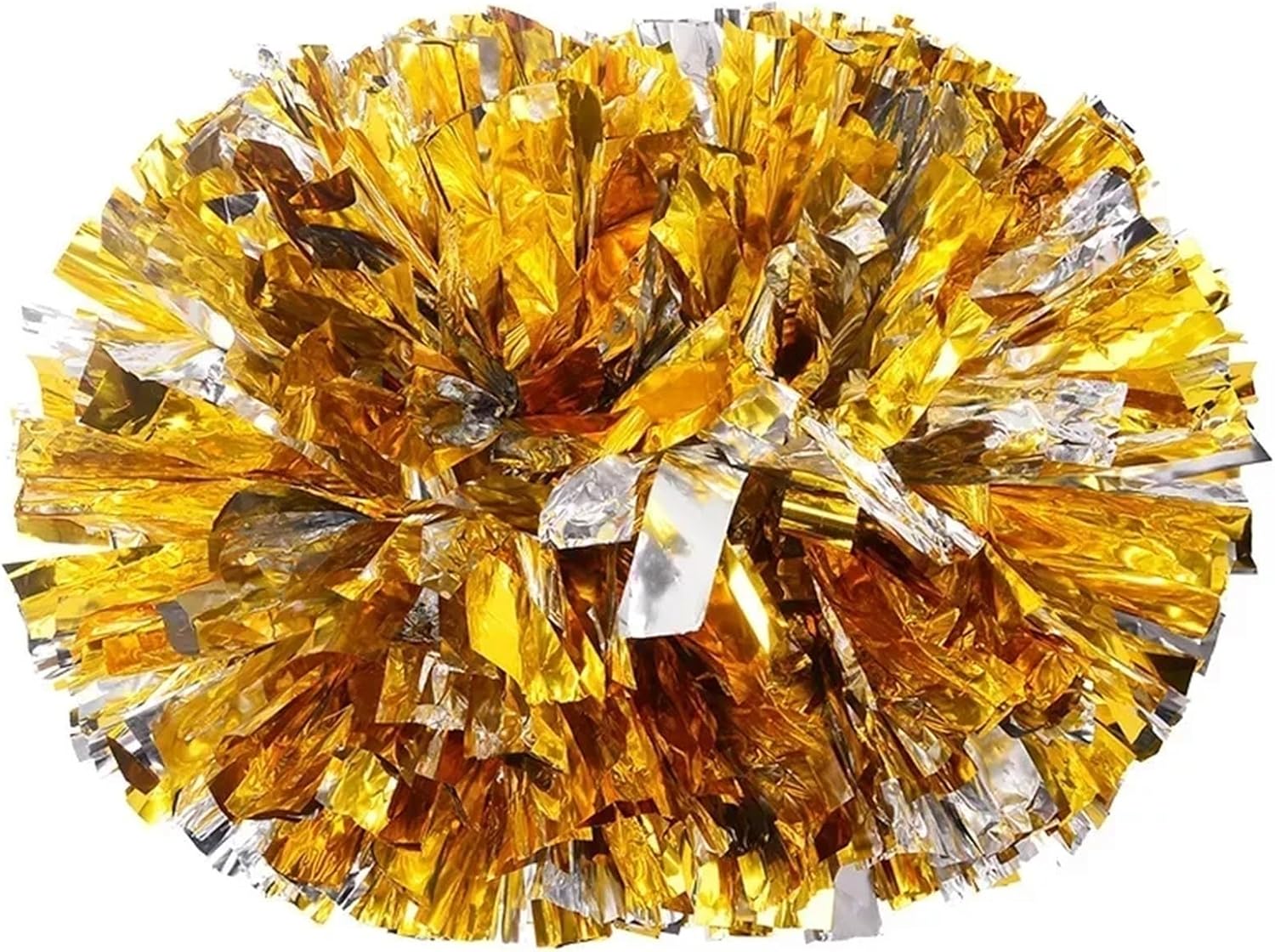 Dance Cheerleading Pompoms, Cheerleading Pom Poms Pack of 4 Multicolor 34cm