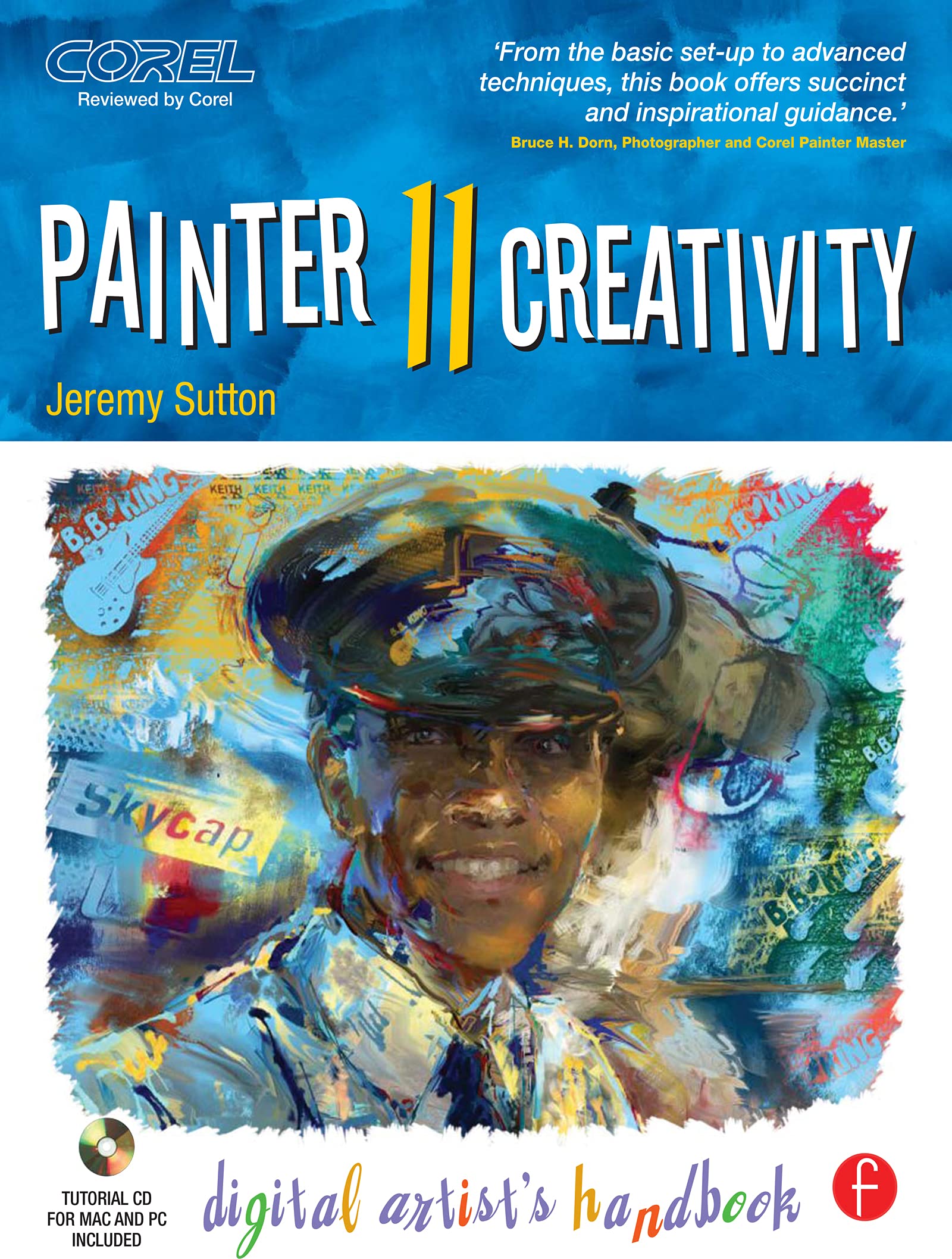 Painter 11 Creativity guide de l'artiste digital livre en anglais sur l'art numérique