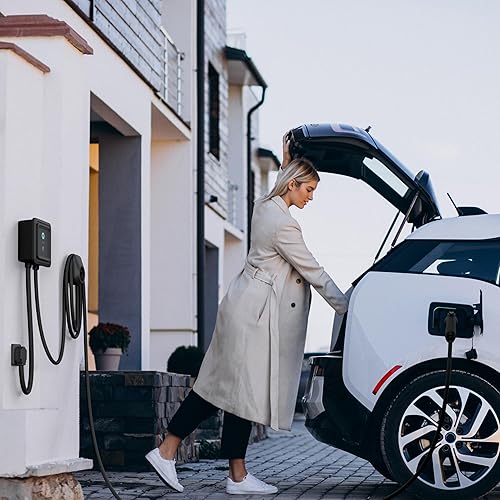 Miniatura 8 de Cargador EV de nivel 2  Cargador EV de 48 amperios nivel 2, estaciones de carga de vehículos eléctricos de 240 V, cargador EV nivel 2 NEMA