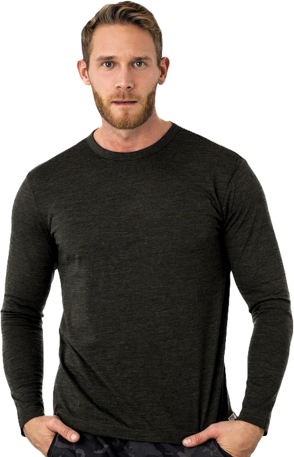Merino Wool Long Sleeve Base Layer for Men – 100% Wool Thermal Shirts and Socks
