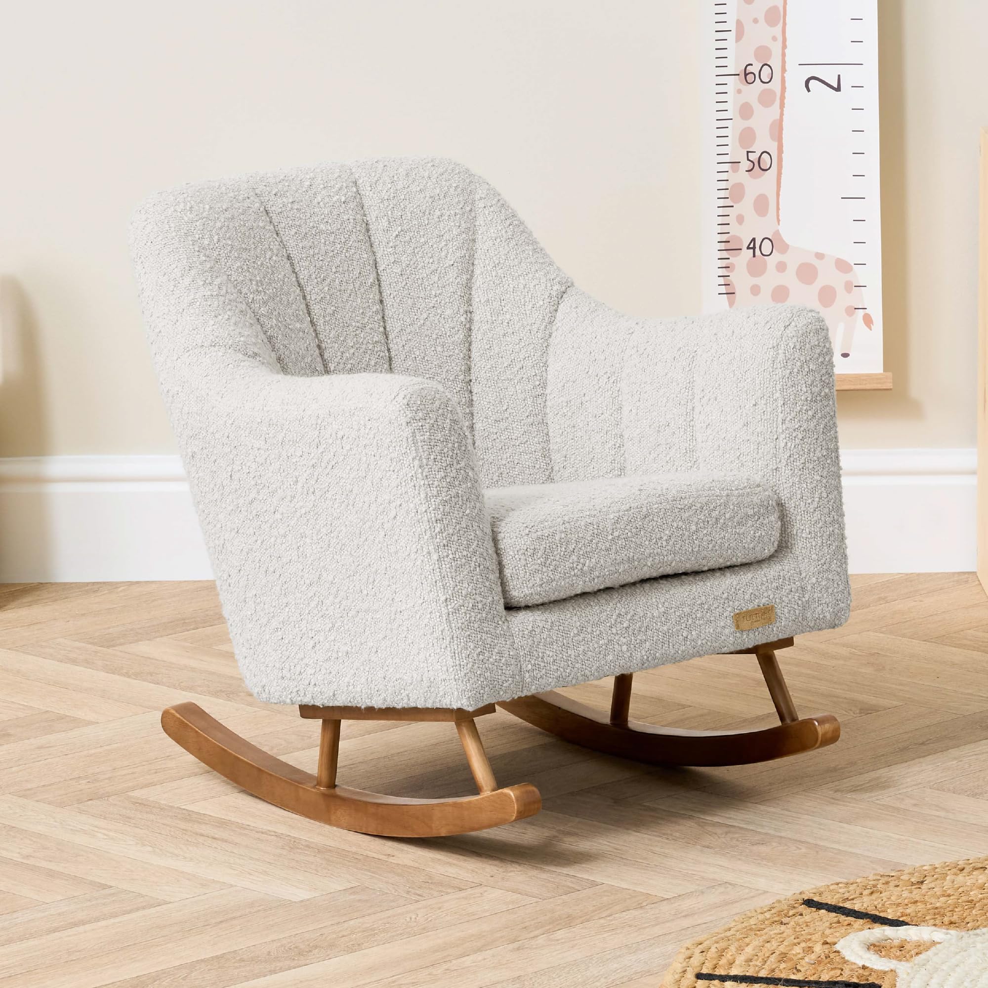Tutti Bambini Jonah Mini Me Kids Rocking Chair - Mushroom