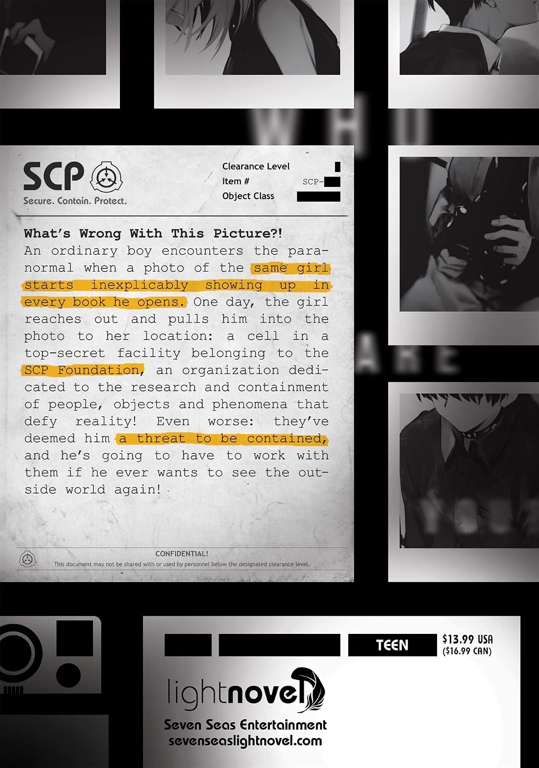 SCP Foundation: Iris Through the Looking-Glass (Light Novel) Vol. 1