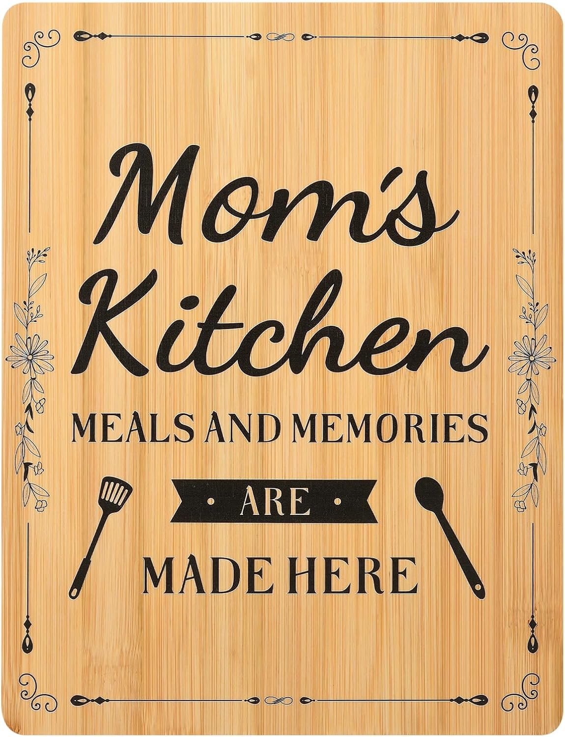 gifts for mom mothers day, mom birthday gifts, personalized decorative kitchen wooden cutting board, cute mothers day gifts from daughter, son