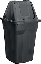 Plasticos Santana, Lixeira com Tampa Basculante, 60 Litros, Multicor