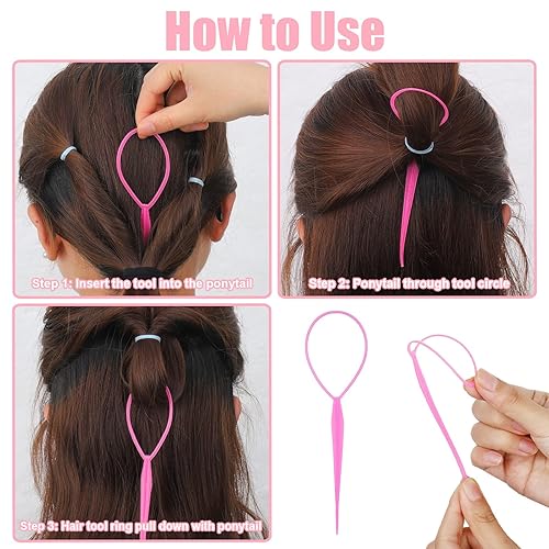 Miniatura 10 de 2200 ligas elásticas para el cabello, pequeñas bandas elásticas para el cabello, 6 colores naturales, mini bandas de goma para el cabello para niñas