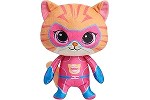 Bitsy Super Kitty Ginny Plush: Cuddle-Worthy Super Kitty for Little Heroes