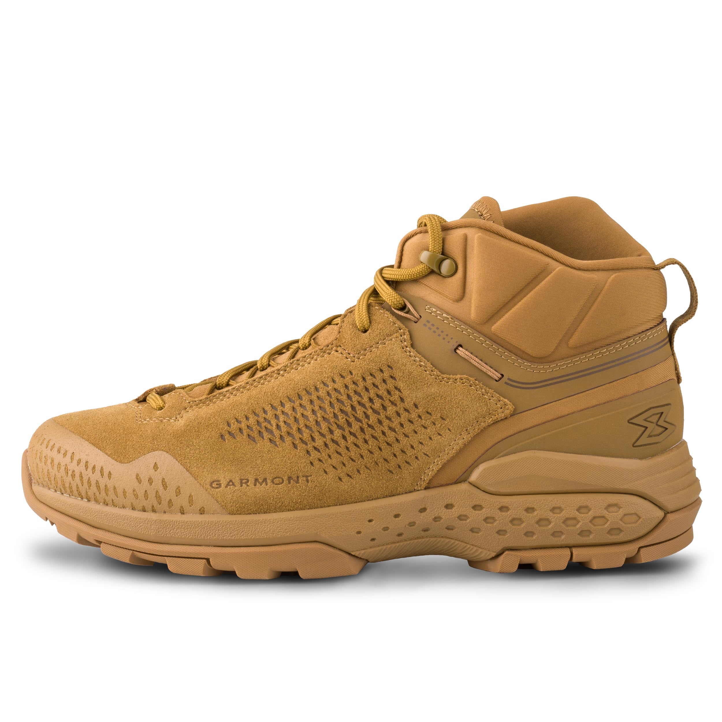 GARMONT TACTICAL T4 Groove G-DRY Military and Law Enforcement Tactical Mid Boots for Men and Women, Waterproof, Suede Leather, Cushioned, Hiking Shoes