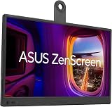 ASUS ZenScreen MB169CK Portable USB Monitor- 16 inch (15.6 inch viewable), Full HD, IPS, dual USB Type-C, mini-HDMI, Flicker Free, Blue Light Filter, Anti-glare surface, 360° kickstand - 9