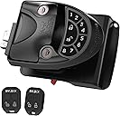 RVLOCK V4 Durable Metal RV Door Lock with Keypad and Remote, Premium Replacement for Trailers, Secure and Convenient Keyless Camper Door Lock Replacement, Patented Security Technology
