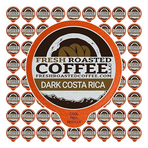 Miniatura 291 de Fresh Roasted Coffee, Papúa Nueva Guinea, tostado medio, Kosher, compatible con K-Cup, 24 cápsulas