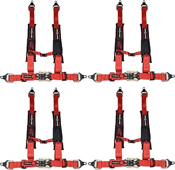 PROGUARD Offroad Harnesses with 2" or 3" Nylon Straps & 4 Points of Contact - Compatible with All UTVs