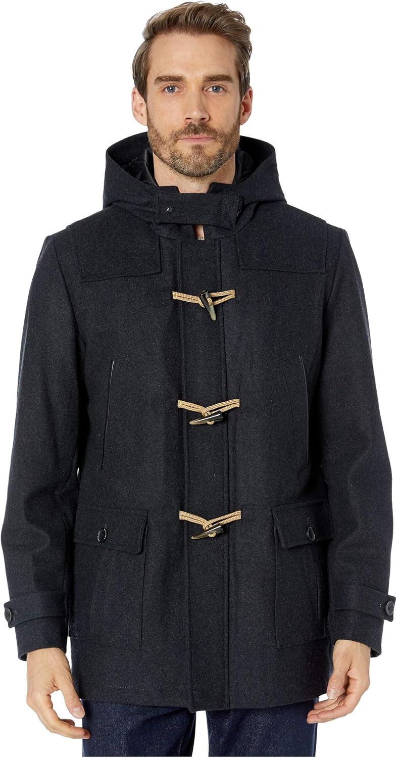 nautica wool toggle coat