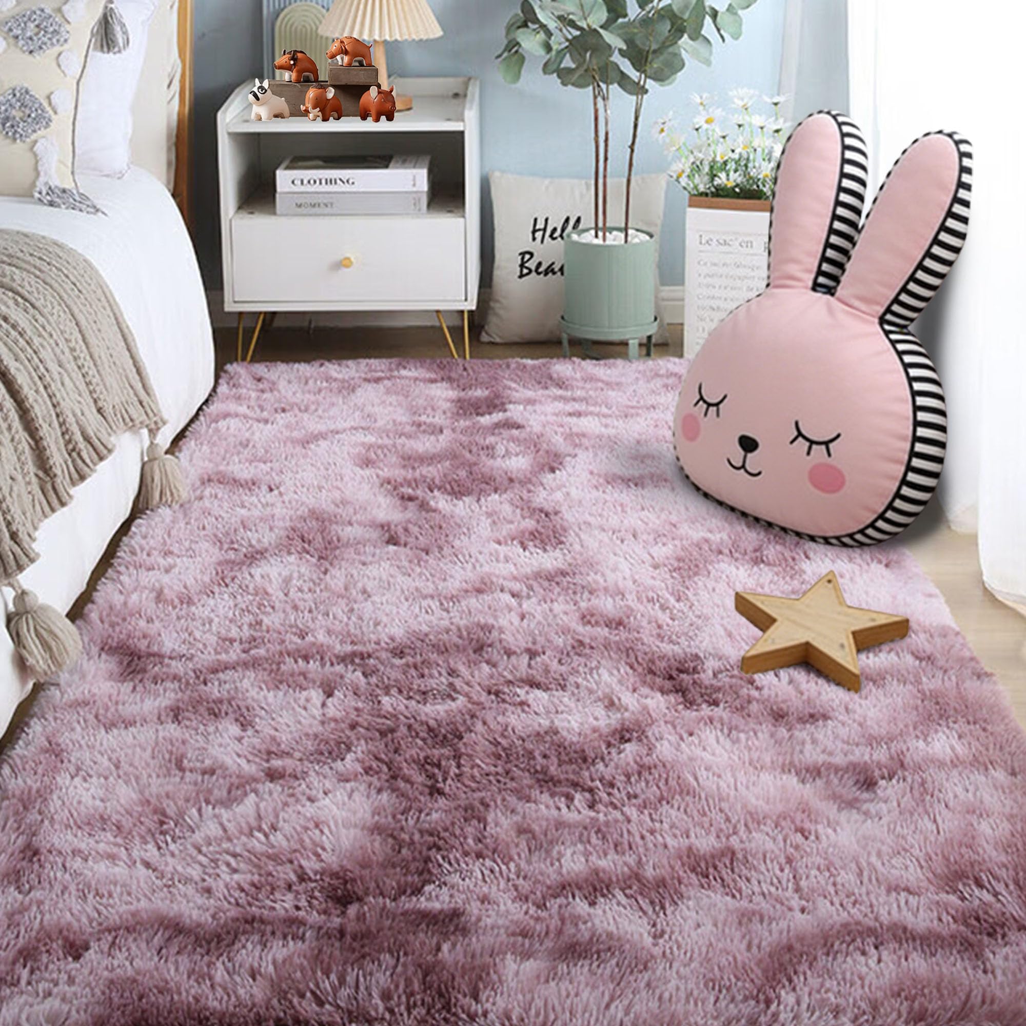 Tapis de salon antidérapant et doux pour résoudre les sols froids